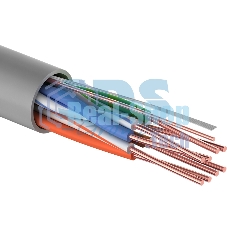 Кабель UTP Rexant 4PR 24AWG, CU (медь), cat.5e, 100 МГц, PVC, серый, бухта 50 м