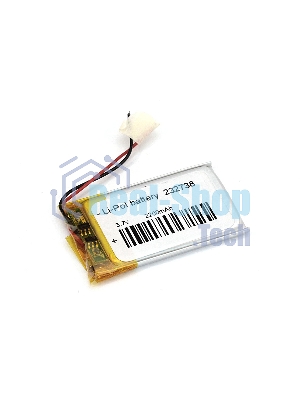 Аккумулятор Li-Pol (батарея) 2.3x27x38 мм 2pin 3.7V/220mAh