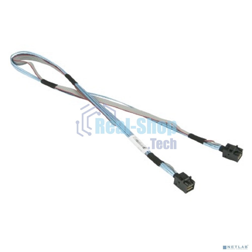 Supermicro CBL-SAST-0593 Internal Mini-SAS HD to Mini-SAS HD 60cm,30AWG,12Gb/s 