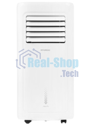 Кондиционер мобильный Hyundai HPAC-07-2 7000 BTU, 15 м², 64 дБ, охлаждение, осушение, белый