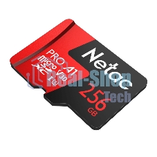 Флеш карта NeTac Карта памяти Netac MicroSD P500 Extreme Pro 256Gb, Retail version card only