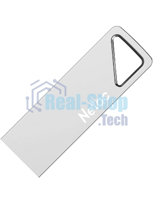 Флешка USB Netac U326 (NT03U326N-016G-20PN), 16Gb, USB 2.0, R/W 50/15, серебристый