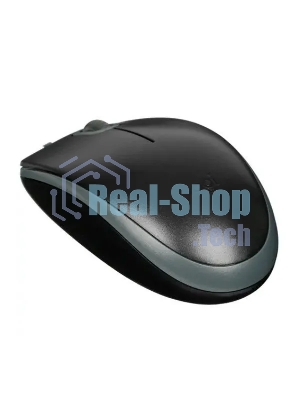 Мышь проводная Logitech M110 Silent черный, 1000 dpi, USB, кнопки - 3