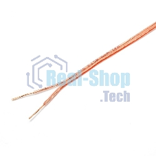 Акустический кабель Cablexpert CC-TC2x0,75-30M, прозрачный, 30 м, бухта