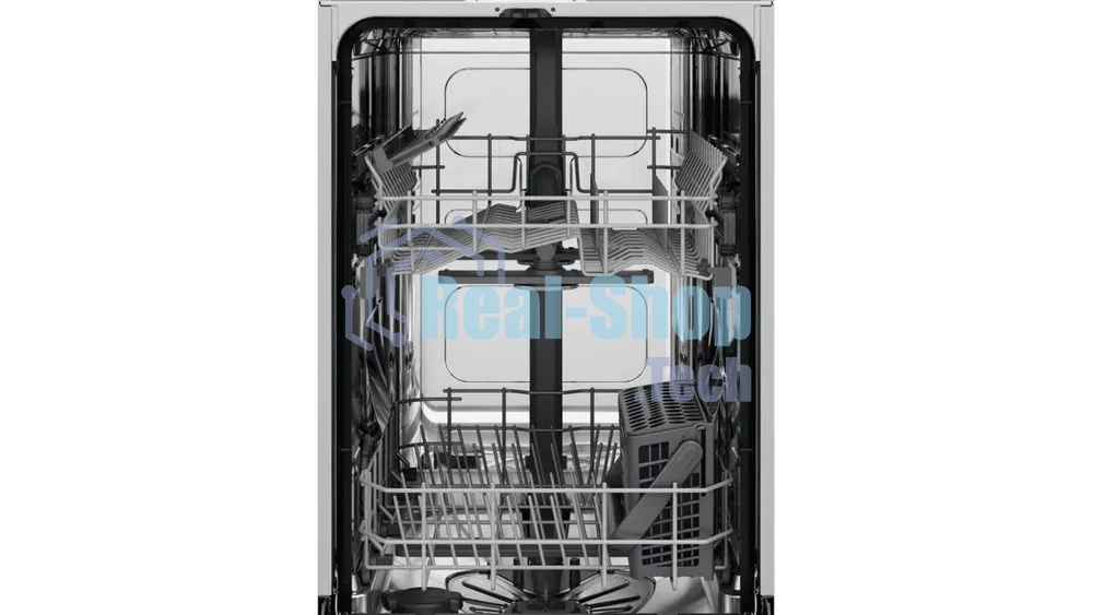 Встраиваемая посудомоечная машина Electrolux EEA71210L, черный, 44.6 см, 9 компл., 49 дБ, класс F