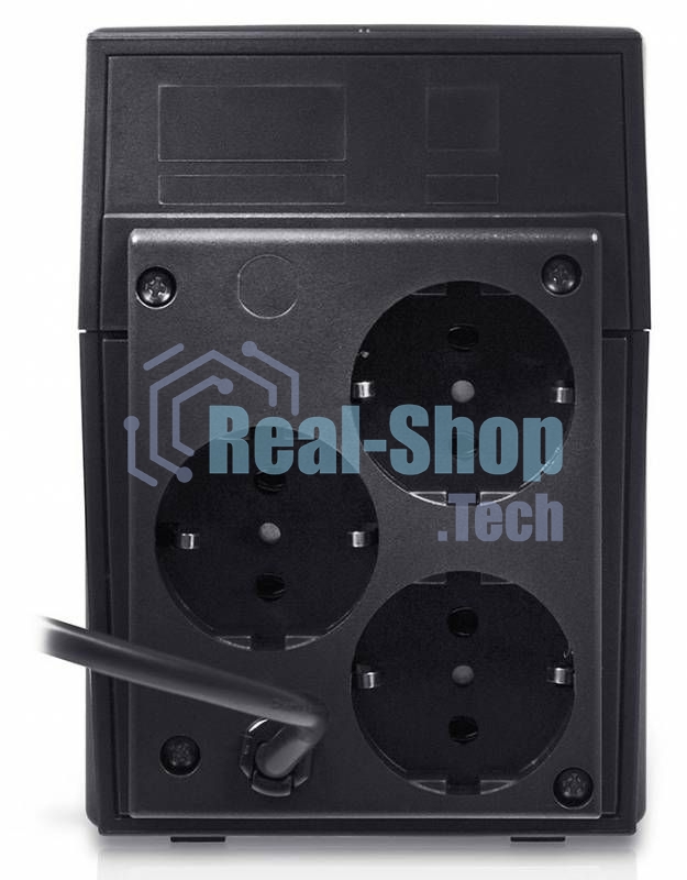 Источник бесперебойного питания Powercom Raptor RPT-1000A EURO 600Вт 1000ВА черный