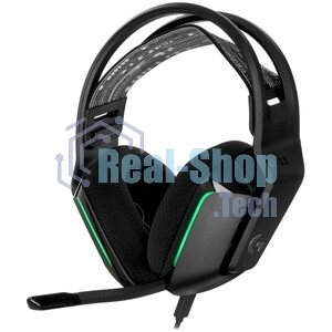 Гарнитура Logitech G733 чёрный, беспроводная, 2.4 ГГц, до 29 ч, LIGHTSYNC RGB