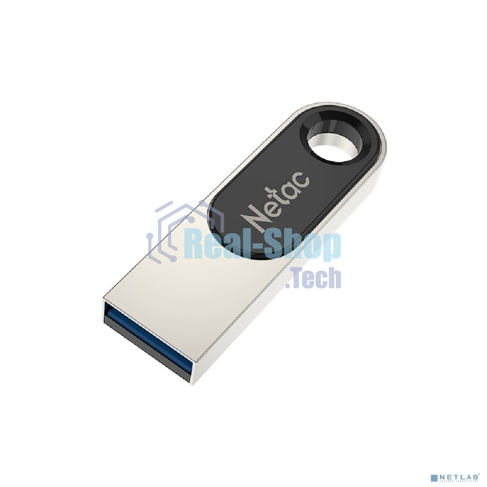 Флешка USB Netac U278 (NT03U278N-008G-20PN), 8Gb, USB 2.0, R/W 50/10, серебристый/черный
