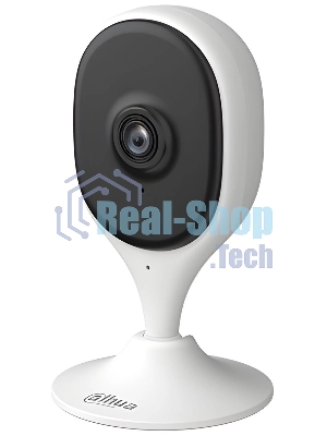 Компактная IP-видеокамера Dahua DH-IPC-C5AP-0280B с Wi-Fi 2.4ГГц 5Мп, 1/3.2” CMOS, объектив 2.8мм, обнаружение людей, ИК 10м, микрофон, динамик