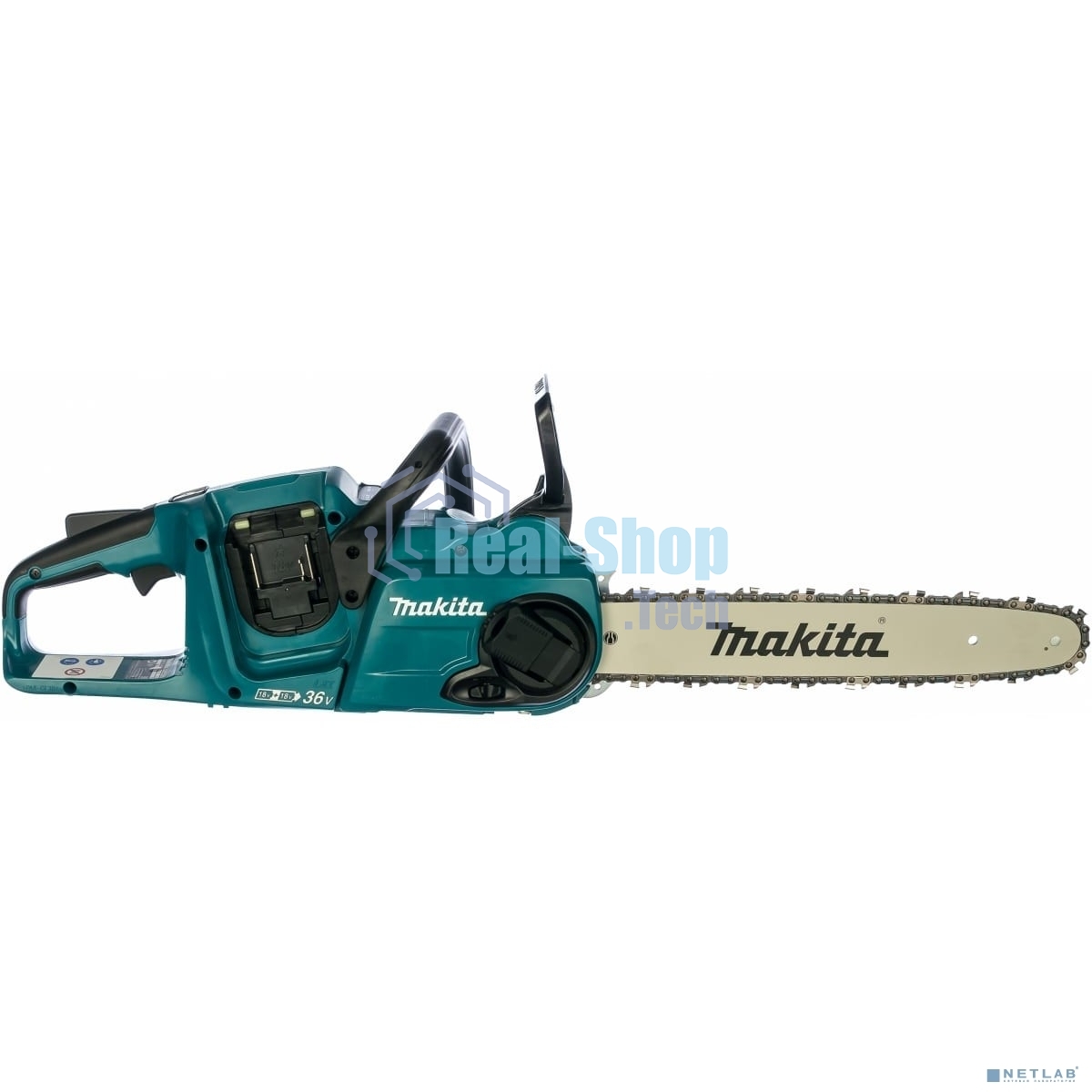 Пила цепная Makita DUC353Z 36В 2х18В LI-ION шина-35 см шаг-3/8