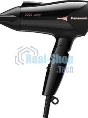 Фен Panasonic EH-NE66-K865 черный, 2000 Вт, ионизация, компактный