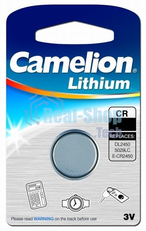 Элемент питания литиевый Camelion CR CR1220 BL-1 (блист.1шт)