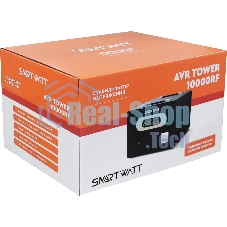 Напольный стабилизатор напряжения SMARTWATT AVR TOWER 10000RF (140W - 260W, 10000VA, 10 кВт, 50-60 Гц, LED-дисплей, реле