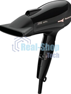 Фен Panasonic EH-NE66-K865 черный, 2000 Вт, ионизация, компактный