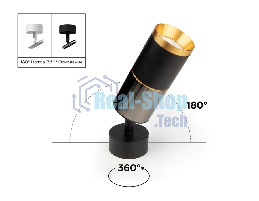 Корпус светильника C6305 PSL серебро полированное D60*H60mm MR16 GU5.3
