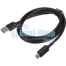 Кабель Buro BHP USB-TPC-1 USB 3.0 A(m) USB Type-C (m) 1м черный