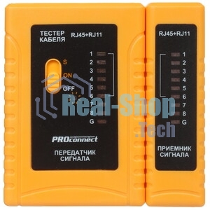 Тестер кабеля PROconnect RJ-45+RJ-11 468