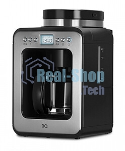 Кофеварка капельная BQ CM7001 серебристый/черный, исп. кофе - молотый/зерновой, 0.6 л, 600 Вт
