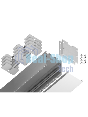 Алюминиевый профиль Ambrella light GP2550AL серебро 2000*35*35
