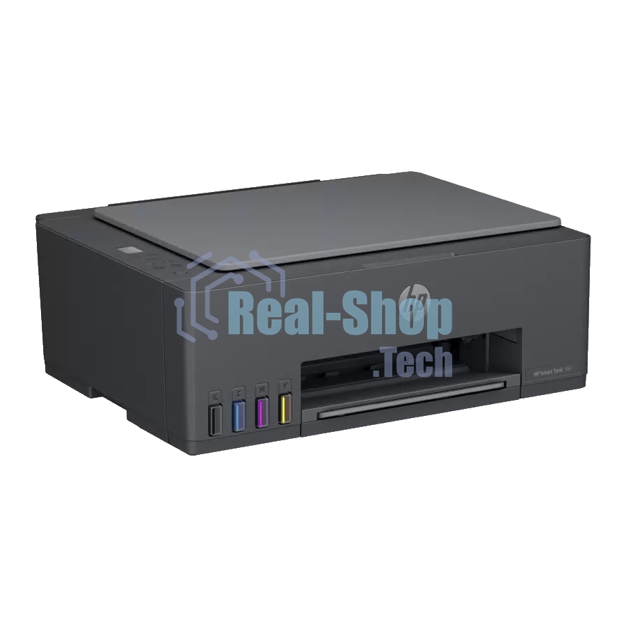 МФУ струйное HP Smart Tank 581 AiO (4A8D4A), A4, цветной, печ. до 22 стр/мин. (ч/б) до 16 стр/мин. (цвет), 1200 x 1200 dpi, USB, Wi-Fi, Air Print, Mopria