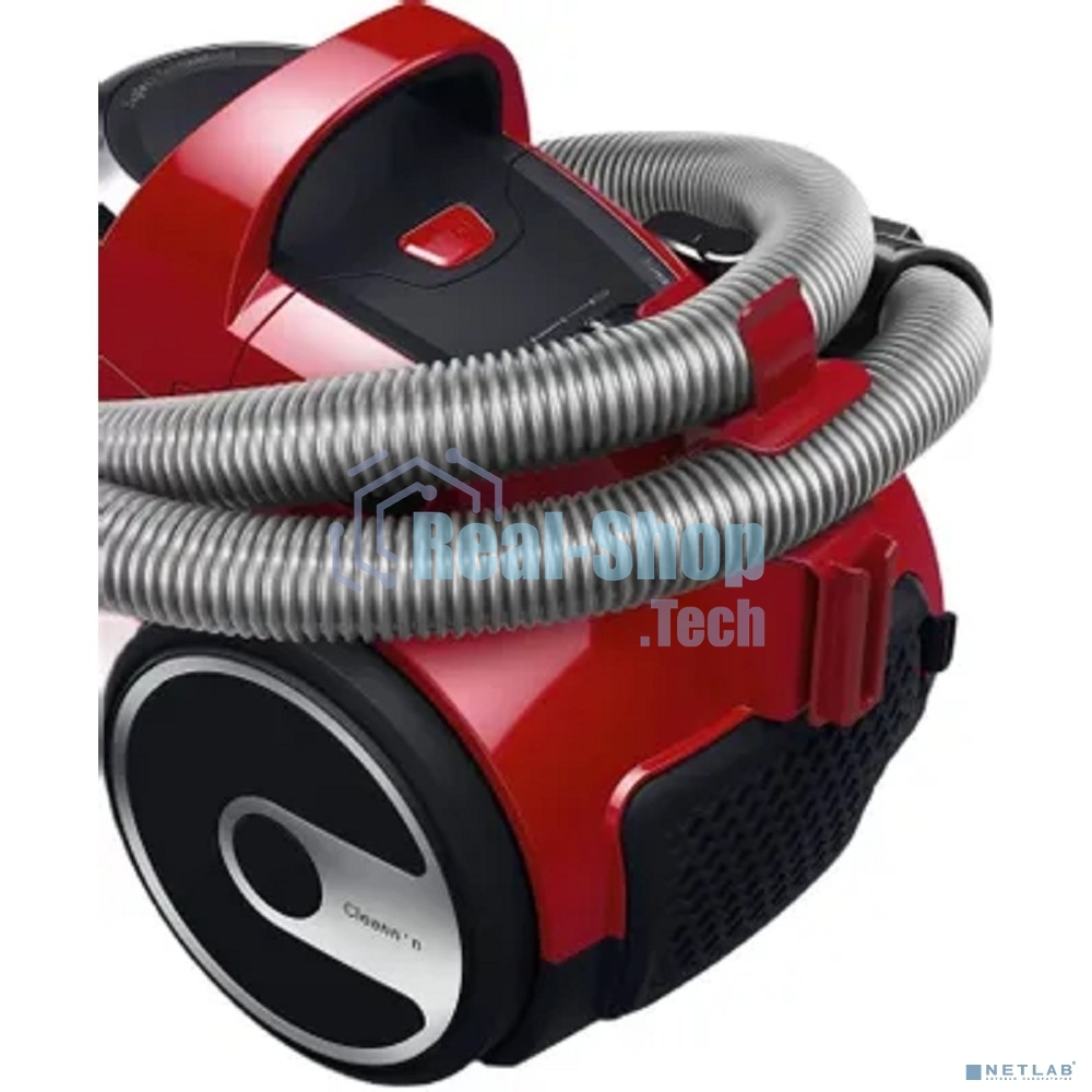 Пылесос Bosch BGC05AAA2 красный/черный, 350/700 Вт, уборка сухая, пылесборник контейнер 1.5 л