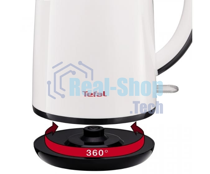 Чайник электрический Tefal KO260130, 2150 Вт, белый/черный