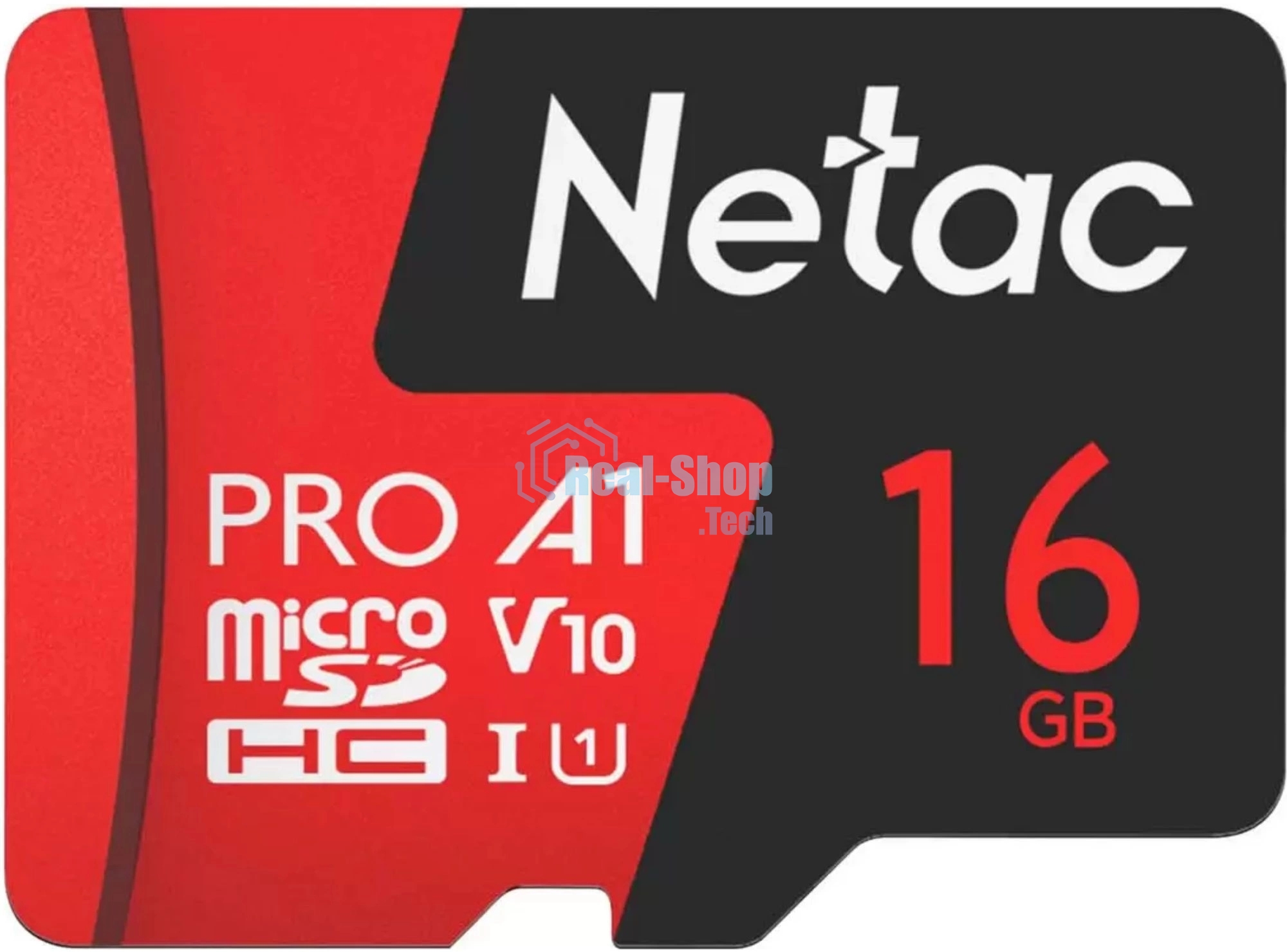 Флеш карта NeTac MicroSD card P500 Extreme Pro 16Gb, retail version w/SD adapter