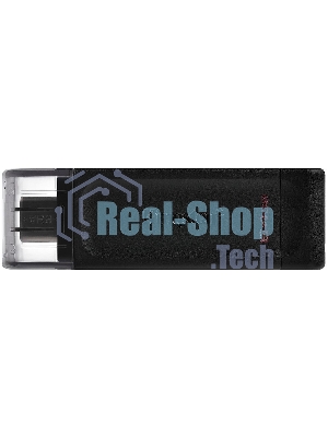 Флешка USB Kingston DataTraveler DT70 (DT70/64Gb), 64Gb, USB Type-C 3.2, R/W 70/45, черный