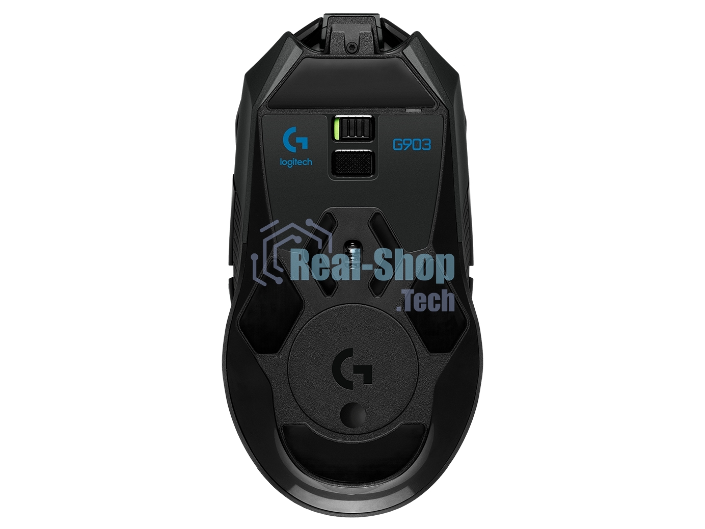 Мышь беспроводная Logitech G903 LIGHTSPEED черный, 25600 dpi, радиоканал, USB, кнопки - 11