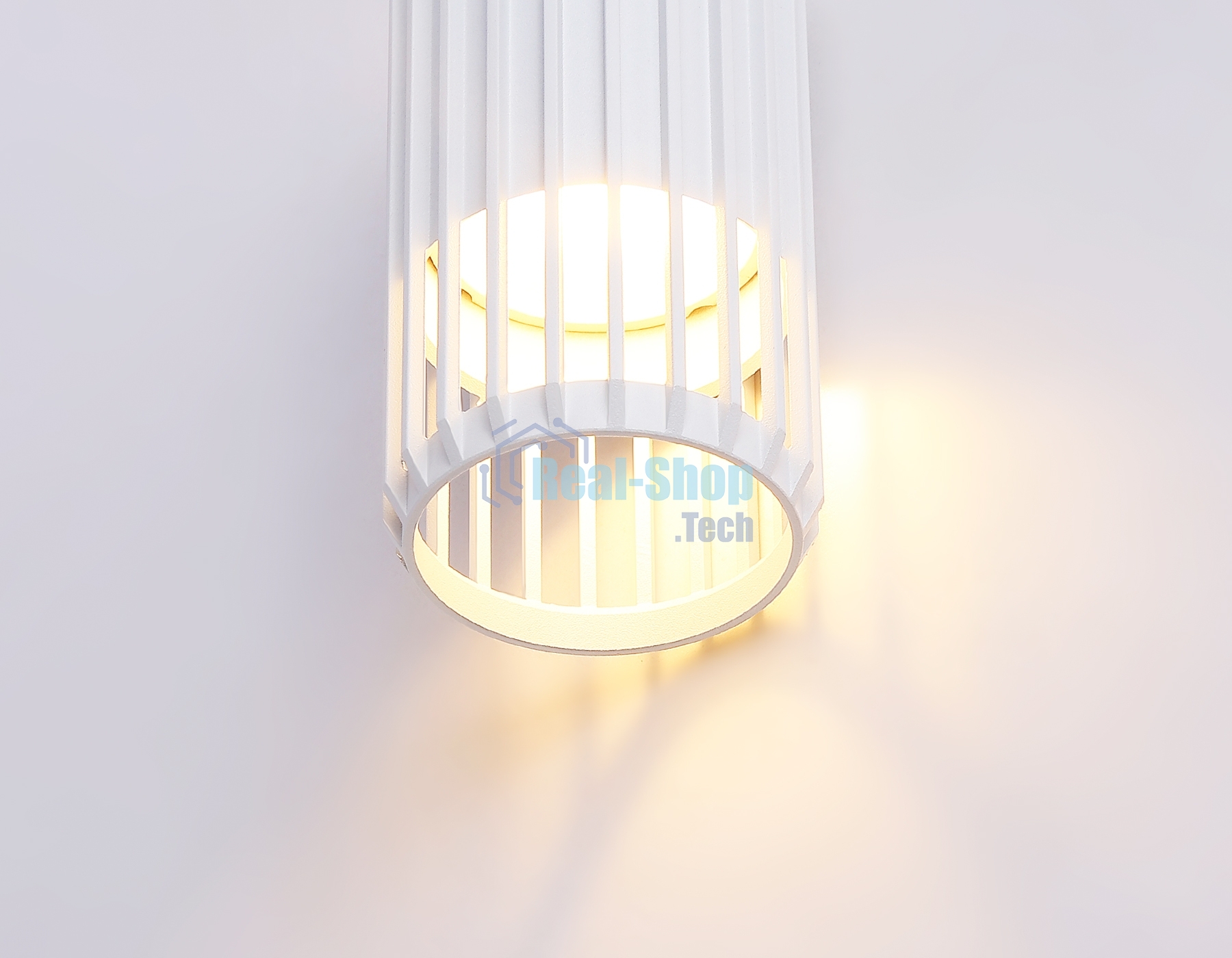 Трековый однофазный светильник Ambrella light GL5157 WH белый GU10 D60*120