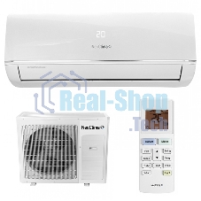 Кондиционер сплит-система Neoclima NS/NU-HAX09R 9000 BTU, 25 м², 26/40 дБ, охлаждение, обогрев, осушение, белый
