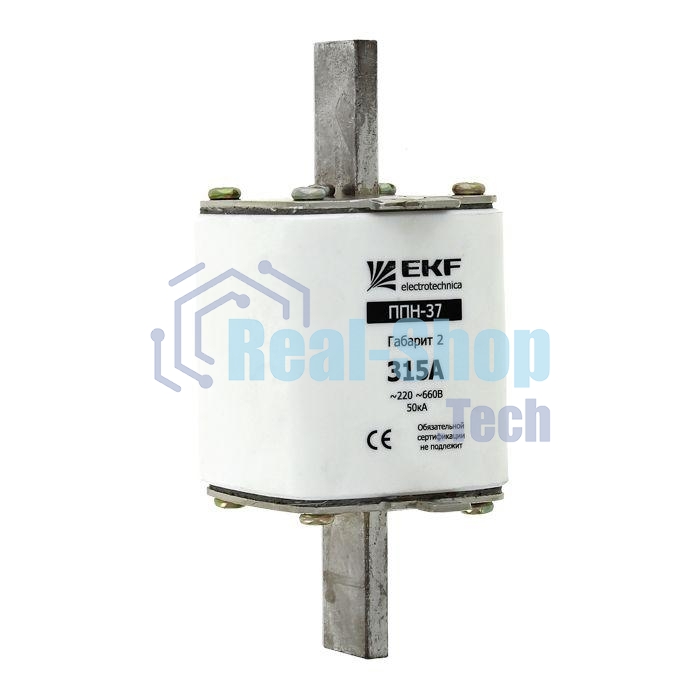 Вставка плавкая ППН-37 400А габарит 2 EKF fus-37/400