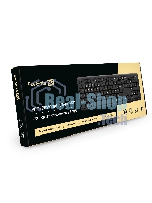 Клавиатура проводная ExeGate Professional Standard LY-405 (EX287138RUS), USB, черный