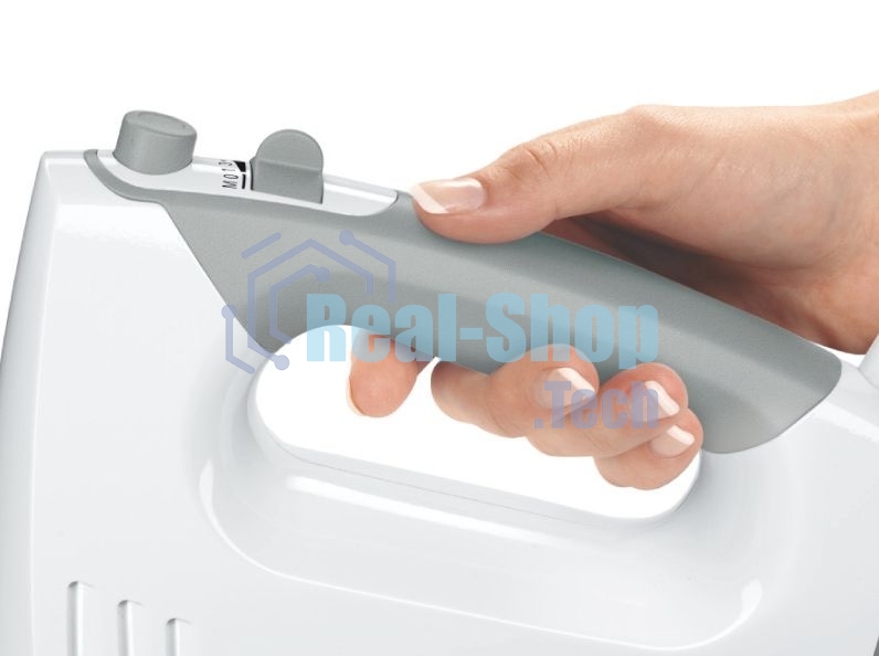Миксер ручной Bosch MFQ36480 450Вт белый/серый