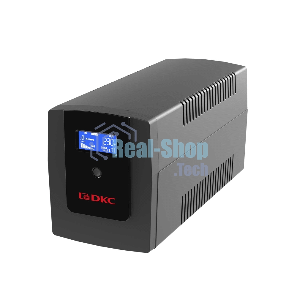 Источник бесперебойного питания DKC INFOLCD1500I / 1500 ВА / 900 Вт / 4 x IEC 320 C13 (компьютерный)