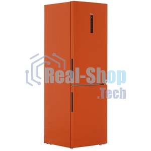 Холодильник Haier C2F636CORGU1 оранжевый двухкамерный 256/108 л морозилка снизу, No Frost