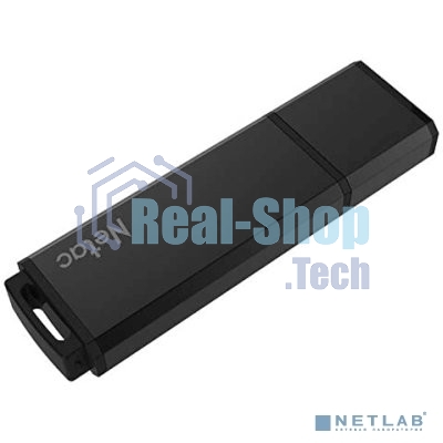 Флешка USB Netac U351 (NT03U351N-032G-20BK), 32Gb, USB 2.0, R/W 25/10, черный