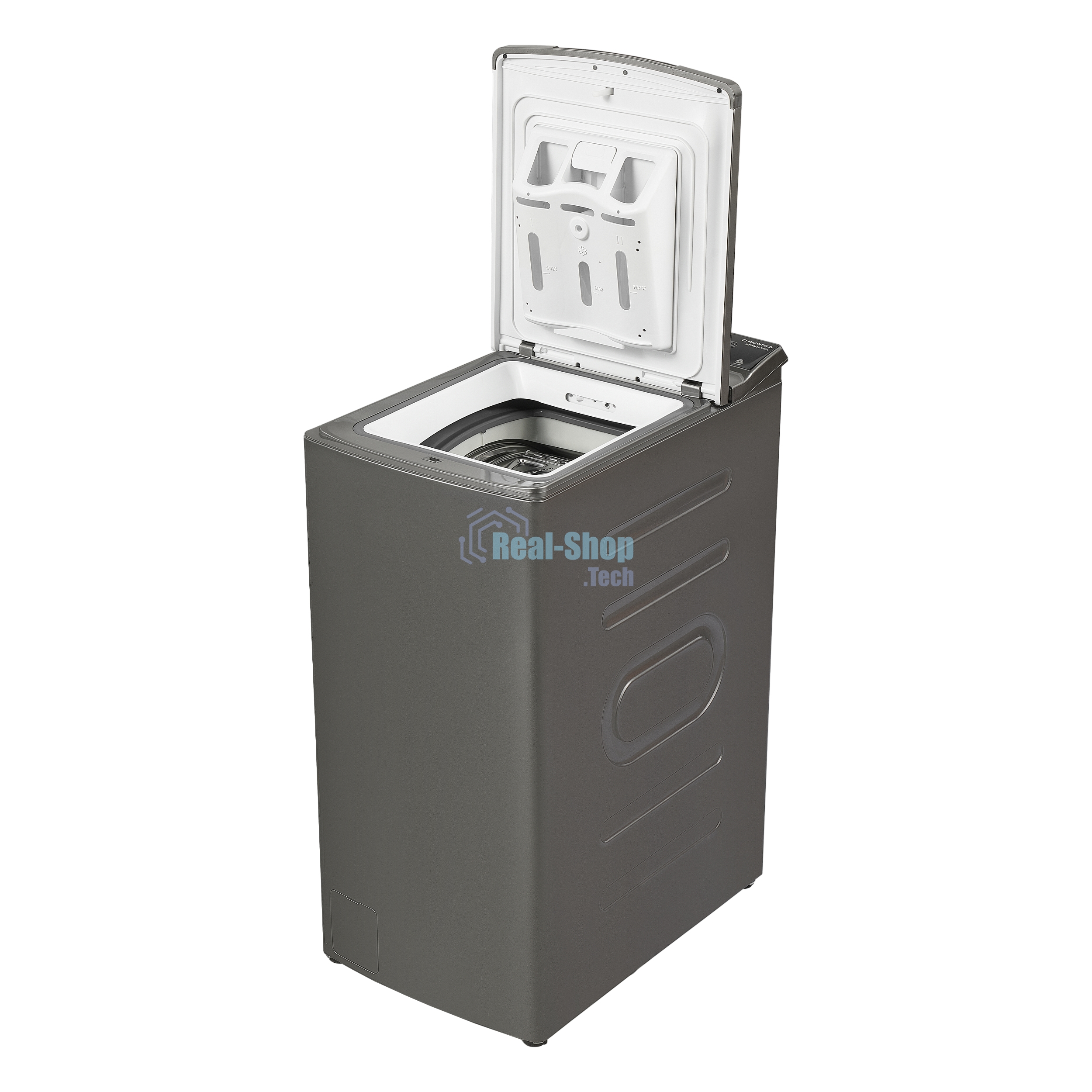 Стиральная машина Maunfeld SILVER MFWM127ISSL серебристый, загрузка вертикальная 7 кг, 1200 об/мин., класс: А+++