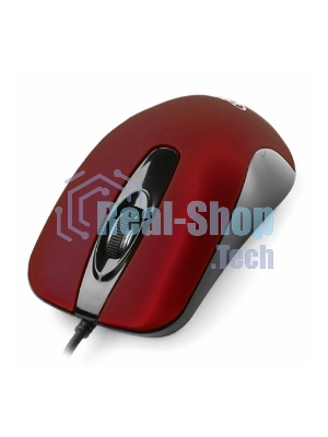 Мышь проводная Gembird MOP-400-R красный, 1000 dpi, USB, кнопки - 3