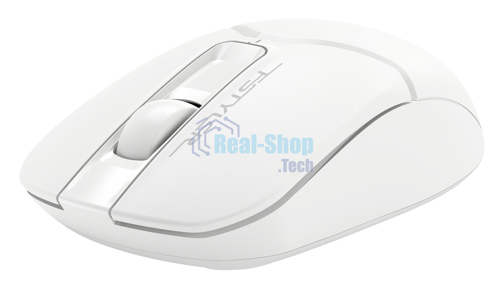 Мышь беспроводная A4Tech Fstyler FG12 белый, 1200 dpi, радиоканал, USB, кнопки - 3