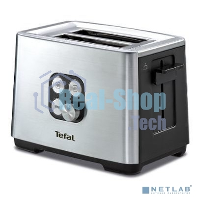 Тостер Tefal TT420D30 серебристый, 900 Вт, 2 слота