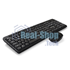 Комплект клавиатура+мышь ExeGate Professional Standard Combo MK240 беспроводной, USB, 1200 DPI, чёрный