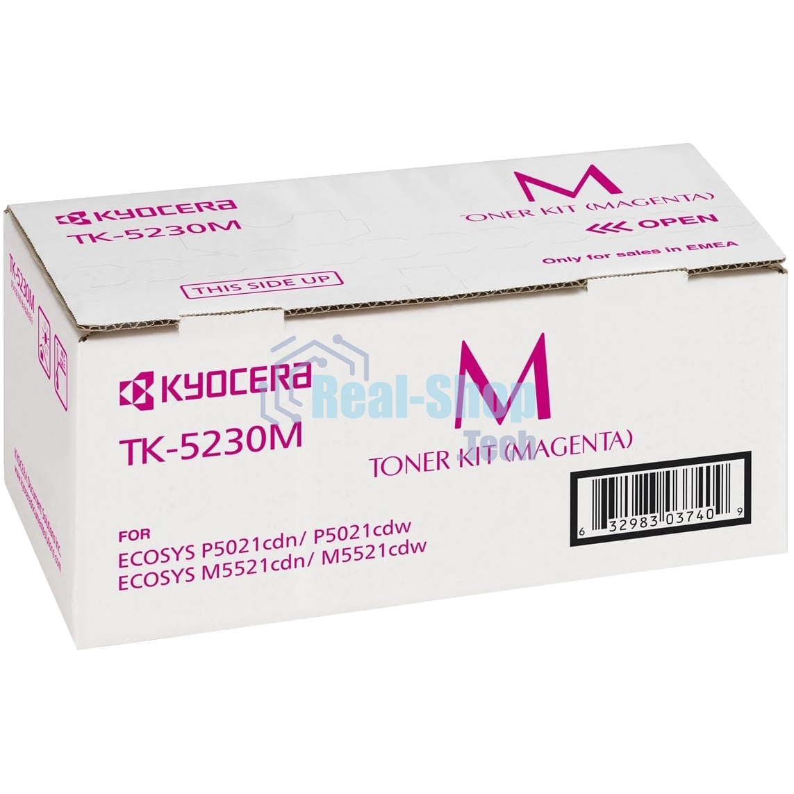 Картридж лазерный Kyocera TK-5230M (1T02R9BNL0) пурпурный для P5021cdn/cdw, P5026cdn/cdw, M5521cdn/cdw, M5526cdn/cdw 2200 стр.