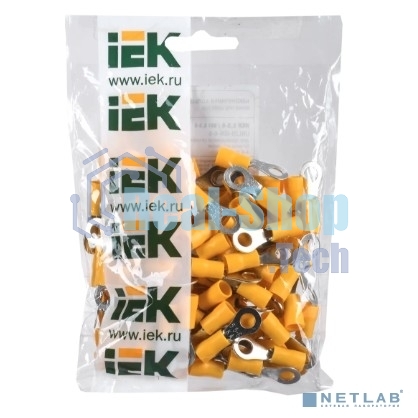 Наконечник НКИ 5.5-6 (кольцо 4-6) (уп. 100 шт) IEK UNL20-006-6-6