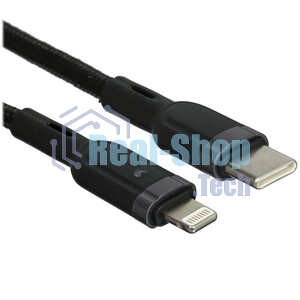 Кабель Hoco U117 IP(01467) USB Type-C-Lightning (m) 1.2м черный
