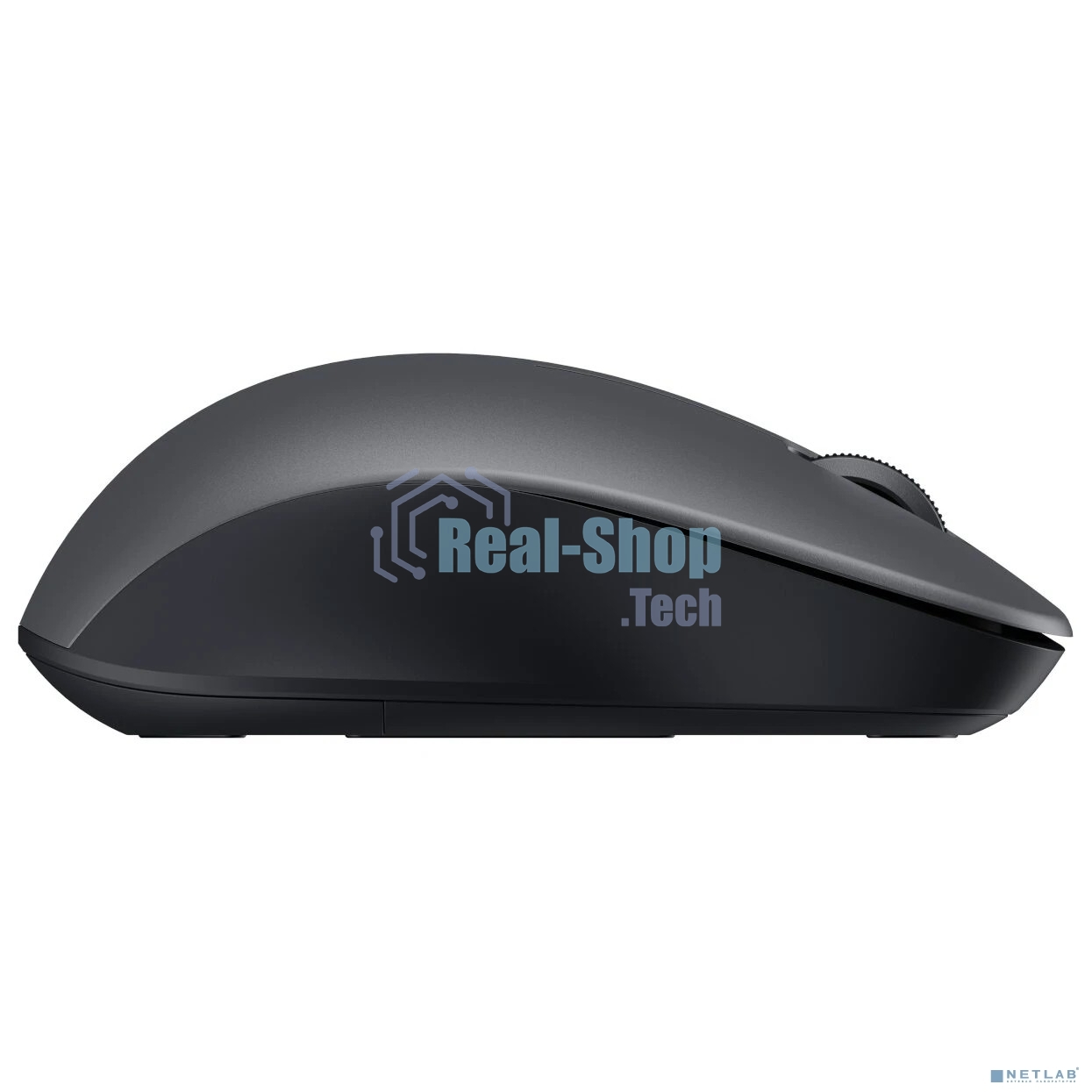 Мышь беспроводная Xiaomi Wireless Mouse Comfort Edition черный, 1200 dpi, радиоканал, USB, кнопки - 3