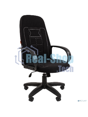 Кресло Chairman 727 черный, ткань, 120 кг