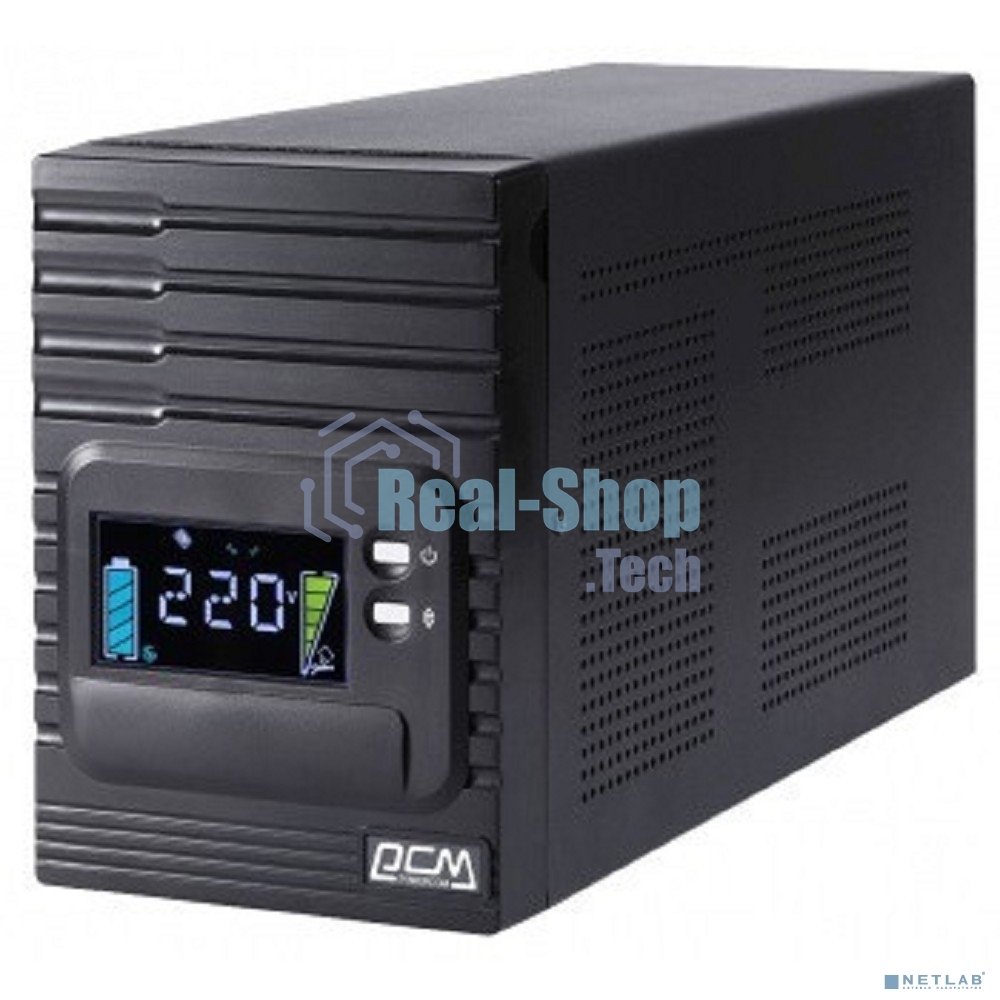 Источник бесперебойного питания Powercom Smart King Pro+ SPT-2000-II LCD 1600Вт 2000ВА черный