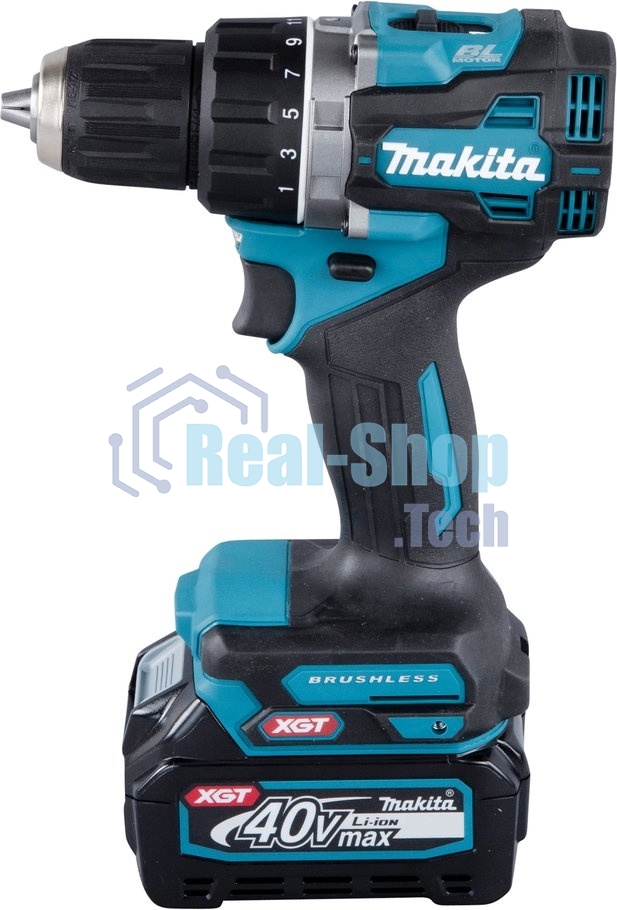 Дрель-шуруповерт Makita DF002GD201, 40 В, 2,5 Ач, 64 Нм, бесщеточный