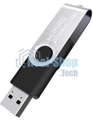 Флешка USB KingPrice KPFD2 (KPFD2A016ABK), 16Gb, USB 2.0, R/W 20/10, черный